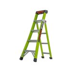 Little giant escabeau en fibre de verre 4 marches king kombo - 13580