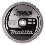 Makita lame carbure metal 305x25, 4mm 60 dents - b - 33439