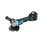 Makita meuleuse d'angle 18v lxt 125 mm 2x5 ah en makpac - dga508rtj