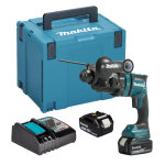 Makita perforateur burineur sds - plus 18v lxt 1, 7 j 2x5 ah - dhr182rtj