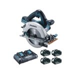 Makita scie circulaire 36v lxt Ø190 mm 2x5 ah en makpac - dhs710pt4j Makita scie circulaire 36v lxt Ø190 mm 2x5 ah en makpac - dhs710pt4j