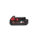 Milwaukee batterie 18v 2ah - m18 b2 - 4932430062