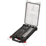 Milwaukee coffret 28 pcs packout cl / douille cliquet 1 / 4  - 4932478812