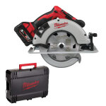 Milwaukee scie circulaire 18v 5ah m18 blcs66 - 502x - 4933464590