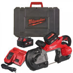 Milwaukee scie  ruban 127 mm 18v 5ah m18 fbs127 - 502c - 4933498310