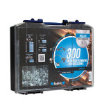 Scell - it coffret de 300 colliers plomberie acier zingu blanc - cof - sancs