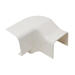 Airton angle vertical gauche pour croisement de goulotte 80 x 60 mm
