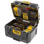 1 / 2 coffret chargeur toughsystem dewalt dwst83471 - qw noir