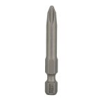 3 embouts de vissage extra dur ph2 49mm - bosch - 2607001528