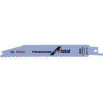 5 lames de scie sabre s 123 xf progressor for metal bosch 2608654402