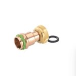 Aalberts ips raccord cuivre  crou libre sudopress ff 16xg1 / 2'' - aalberts - 6671282
