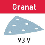 Abrasifs granat stf v93 / 6 p150 gr / 100 festool 497395 gris
