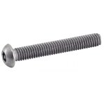Vis � m�taux t�te bomb�e hexagonale creuse teton inviolable a2 iso 7380 6x20 bo�te de 100 acton 628026x20 ...