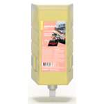 Aexabilles gel mains microbilles citron cartouche 4 l aexalt ca696 jaune