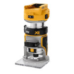 Affleureuse 18v xr (sans batterie ni chargeur) dewalt dcw600n - xj
