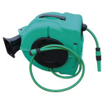 Enrouleur mural automatique arrosage 12, 5 mm 20 m alfaflex enrarro12520 vert