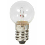 Ampoule culot e10 6v 0, 90a 5, 5w - legrand - 060929