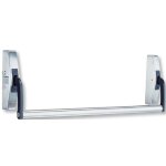Barre antipanique cross - bar 89 1 point argent 1250 mm r�versible jpm 890100 - 20 - 2z