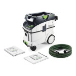 Aspirateur eau et poussires 1200w ctl 36 e ac cleantec 350 36 l - festool - 574958