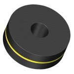 Assortiment de clapet perc� caoutchouc neopan 50 pi�ces sirius 550106 noir