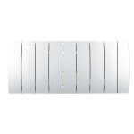 Radiateur lectrique connect galapagos bas blanc 1000 w atlantic 502910 blanc