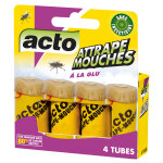 Attrape - mouches  la glu 4 pices - acto insecticides - amou3