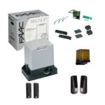 Automatisme pour portail delta kit intgral 230 v 500 kg new faac 105630351