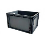 Bac de manutention polypropyl�ne 400 x 300 mm s�rie e 20 l charge 20 kg viso e4322 / 21 gris