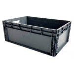 Bac de manutention polypropyl�ne 600 x 400 mm s�rie e 45 l charge 30 kg viso e6420 / 21 gris