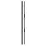Bandeau � ventouses finition argent� hauteur 2500 mm sewosy cpreg2nar / 250as