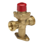 Robinet poussoir coup de poing double mle 3 / 4 calibre 15 banides 2905015