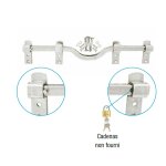 Barre antieffraction 1, 20m + accessoire - jardinier massard - j501590 Barre antieffraction 1, 20m + accessoire - jardinier massard - j501590