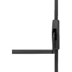 Barre antipanique cross - bar 89 2 points noire 1250 mm jpm 890200 - 21 - 0z