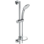 Barre de douche 600 mm idealrain avec douchette 80 mm et flexible 1750 mm ideal standard b9503aa