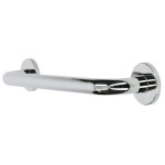 Barre de relvement droit d 83 32x450mm chrome - garis - b - inox - br24