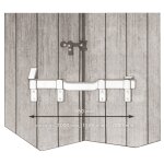 Barre de s�curit� � poign�e acier bichromat� longueur 1500mm hercule 4424