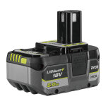 Batterie lithium + 18v one + 5ah rb1850x ryobi 5133005287