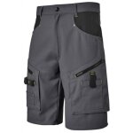 Bermuda dynamic fit gris coton / polyester t 48 molinel dynbm22ascon. 48 gris