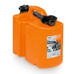 Bidon combin� standard avec bec verseur orange stihl 7014 - 200 - 0235 orange