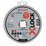 Bote de 10 disques  trononner x - lock standard pour inox 125 x 1, 6 mm t41 - bosch - 2608619364