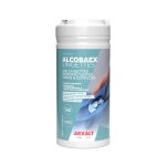 Bo�te de 200 lingettes alcobaex 200 x 200 mm aexalt as700 bleu