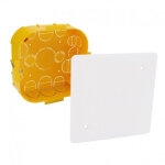 Boîte pour dérivation batibox cloisons sèches 115x115x40mm couvercle 140x140mm - legrand - 089372 Boîte pour dérivation batibox cloisons sèches 115x115x40mm couvercle 140x140mm - legrand - 089372