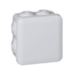 Bote de drivation plexo carr gris d 80x80x45mm - legrand - 092012
