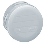 Bote de drivation plexo ronde gris d70mm - legrand - 092001