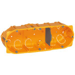 Bote d?encastrement batibox pour cloisons sches 3 postes - legrand - 080043