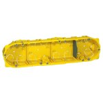 Bote d?encastrement batibox pour cloisons sches 4 postes - legrand - 080044