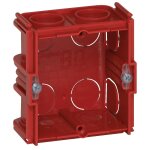 Bote d?encastrement batibox pour maonnerie ip20 en plastique carre 1 poste associable - legrand - ...