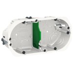 Bote d?encastrement multifix d 67mm 2 postes p 40mm - schneider electric - imt35924r