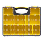 Bote  outils de rangement organiseur pro  8 compartiments stanley 1 - 92 - 749 jaune