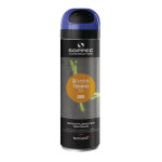 Bombe peinture temporaire tempo tp 500ml - bleu fluo - soppec - 141619o